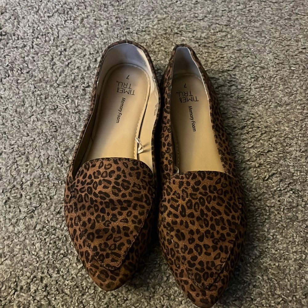 Cheetah Print Flats